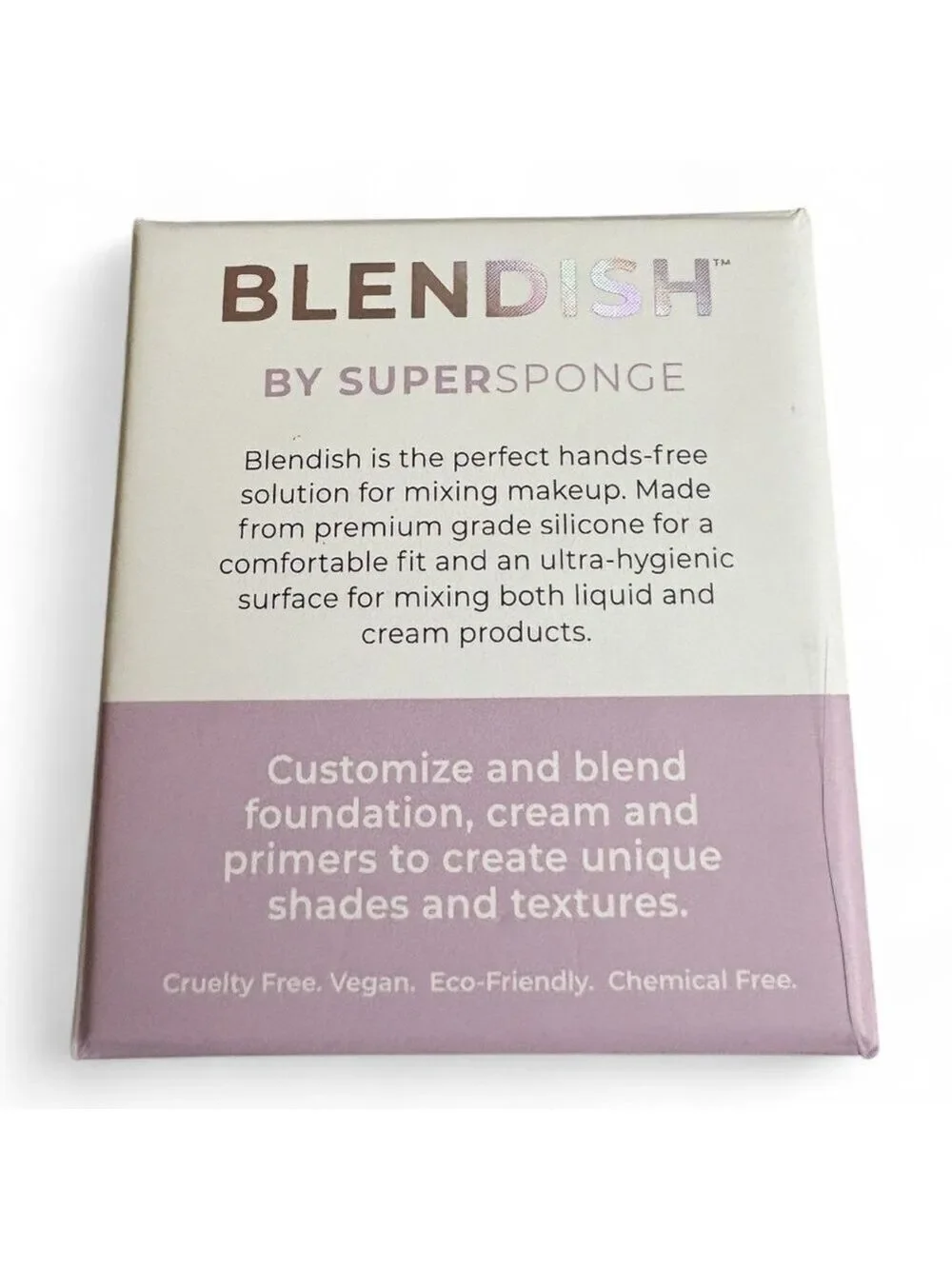 Blendish purple silicone
